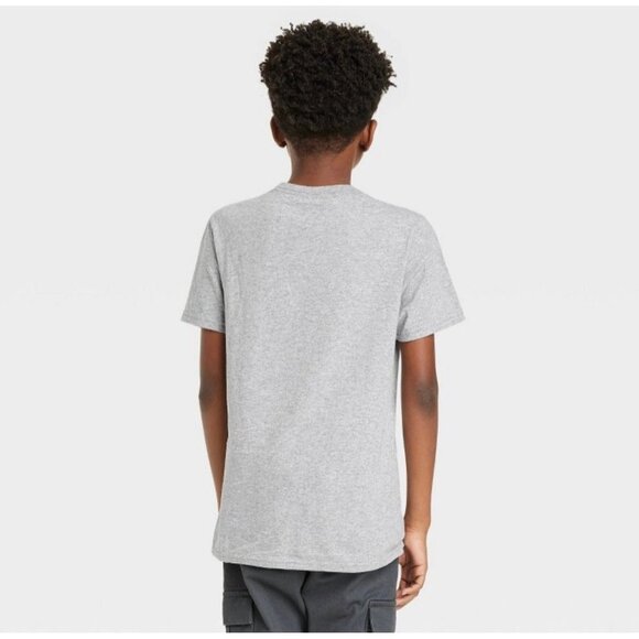 Boys' Space Jam Tune Squad Short Sleeve Graphic T-Shirt - Light Gray Med - Picture 3 of 4